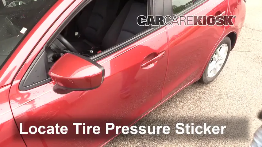 2016 Scion iA 1.5L 4 Cyl. Tires & Wheels Check Tire Pressure